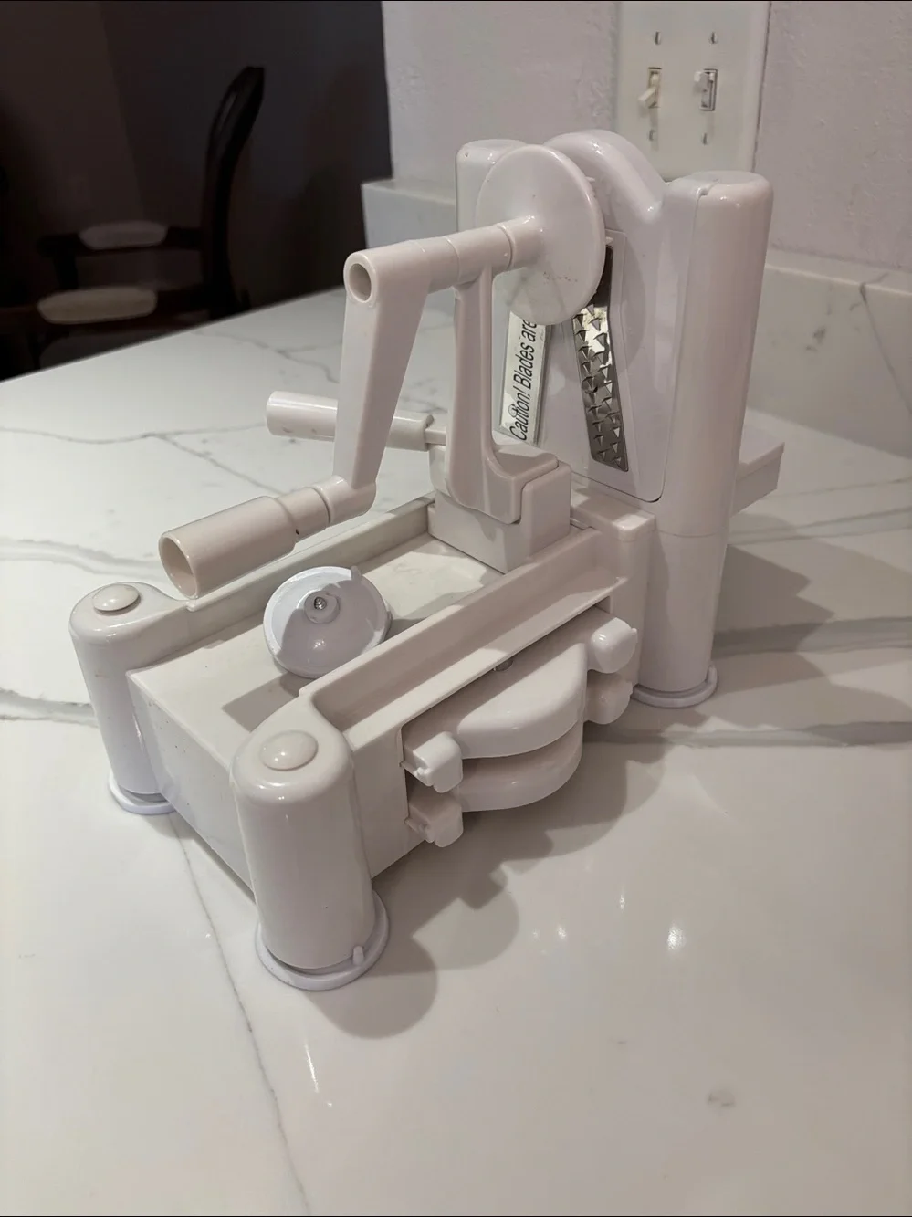 Williams Sonoma Paderno World Cuisine Plastic Spiralizer and Spiralizer Cookbook